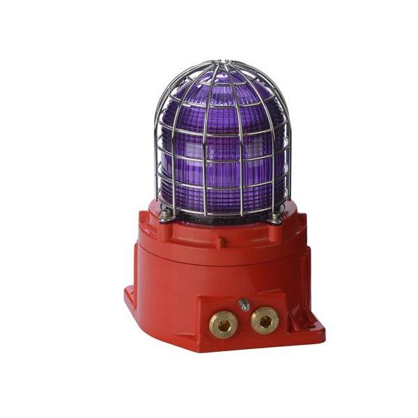 GNExB2X21230AB2A1R.8 E2S GNExB2X21230AB2A1R/M Ex-XenonStrobe GNExB2 X21 230vAC MAGENTA 21J 1-2Hz GRP/316 IP66 Ex-db-IIC-Gb-T6